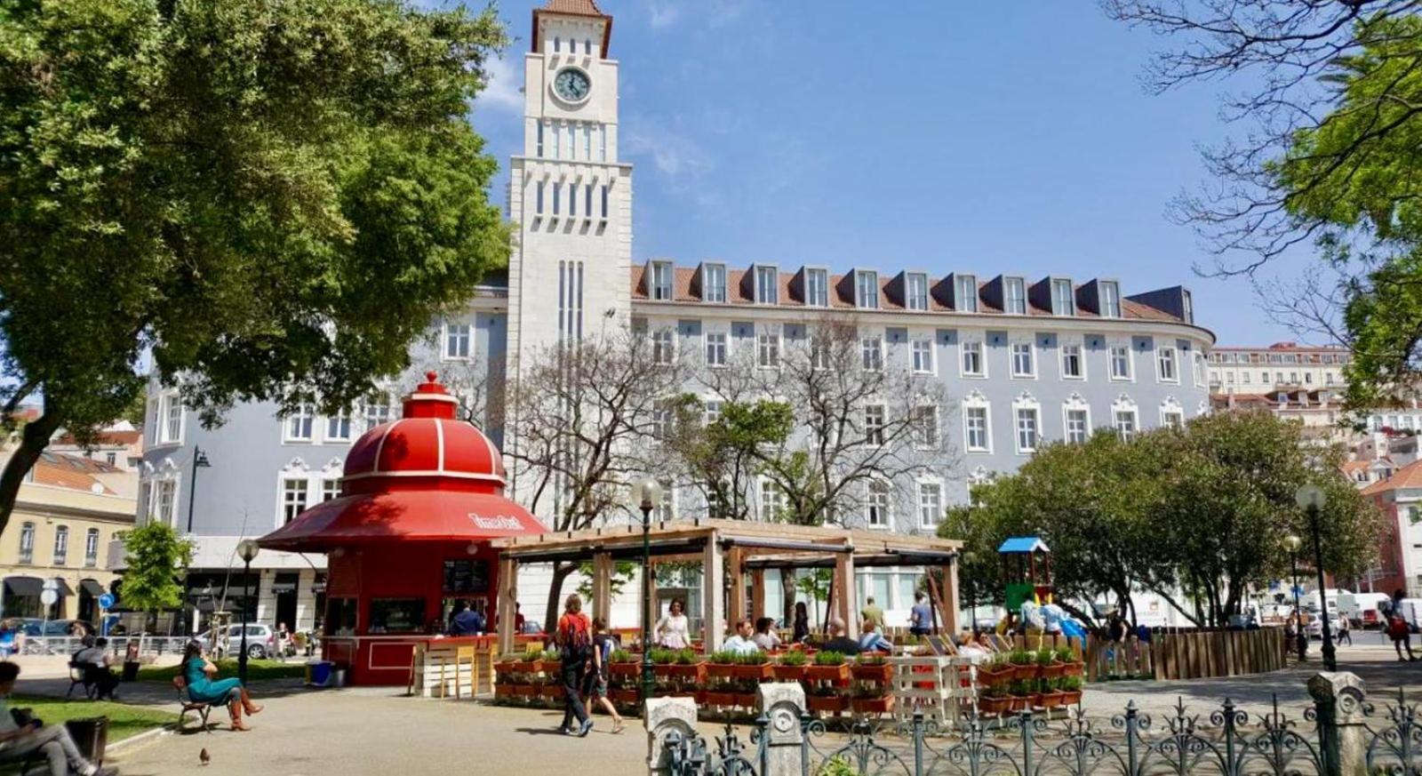 Appartamento Ribeira Garden Lisboa Esterno foto